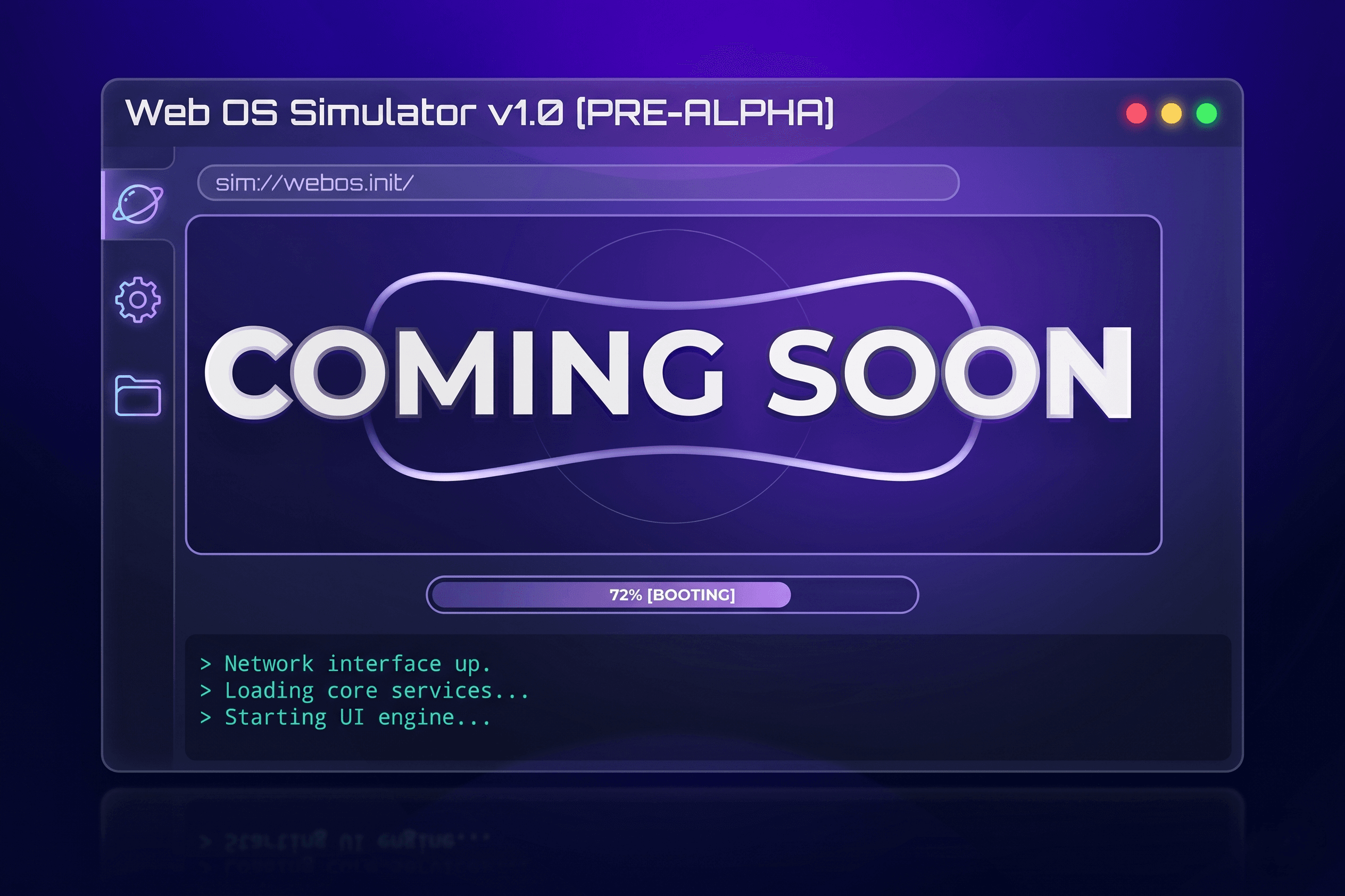 Web OS Simulator
